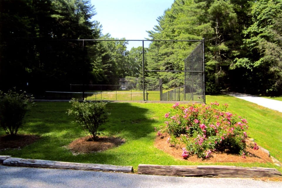 Amenities include two tennis courts in walking distance from our beautiful home.