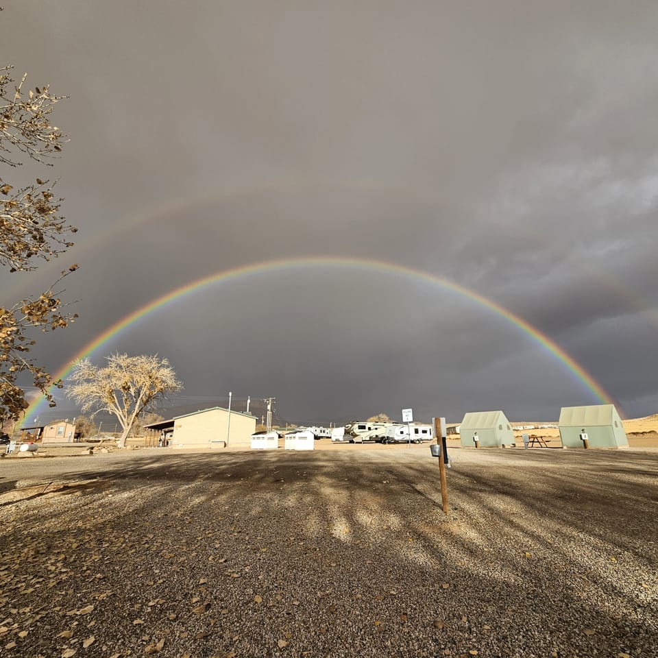 RV park next to the house