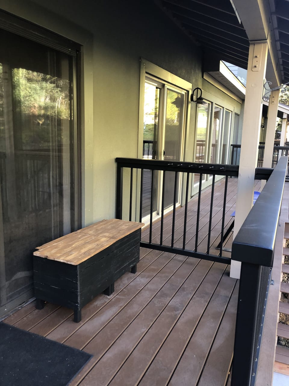 Side section of the large Patio