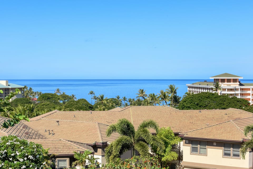 Enjoy the view from the upper lanai