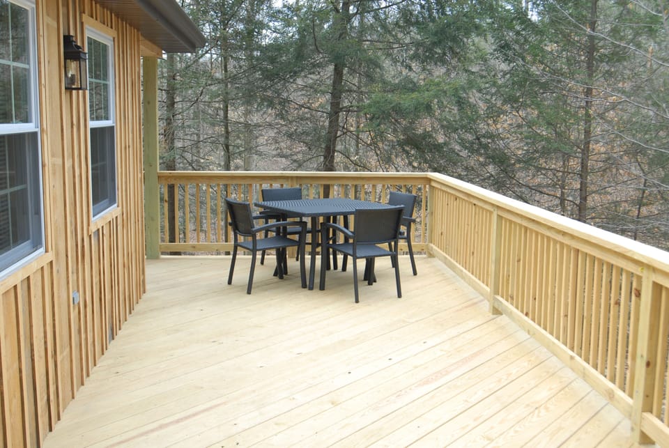 Outdoor eating area