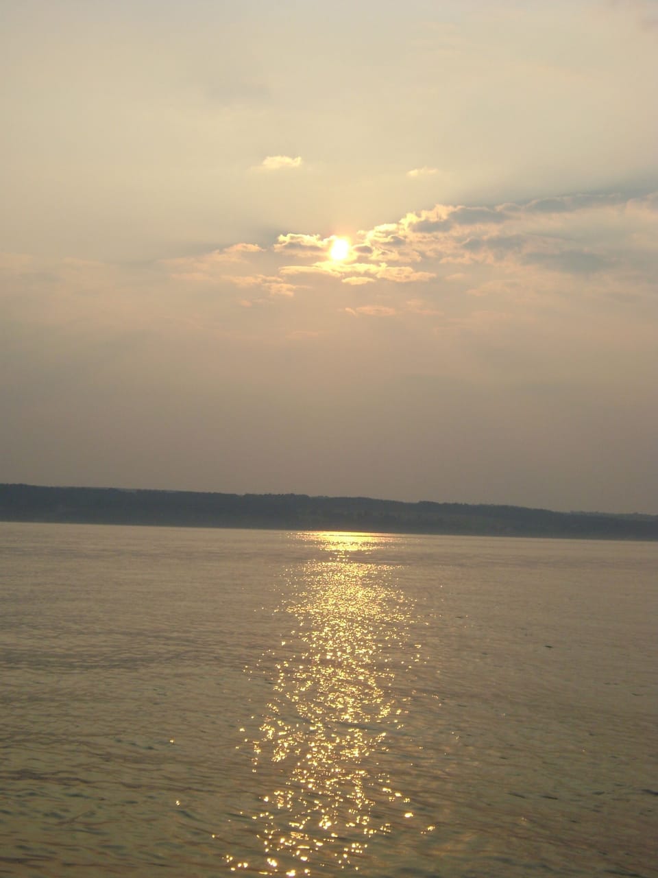 Sunrise over Seneca Lake-another wonderful day of fun in the Finger Lakes.