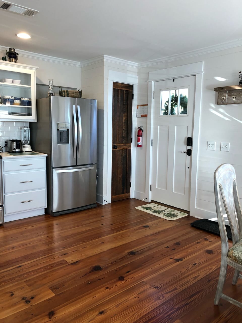 Whether arriving or leaving always a pleasant entry way greets you