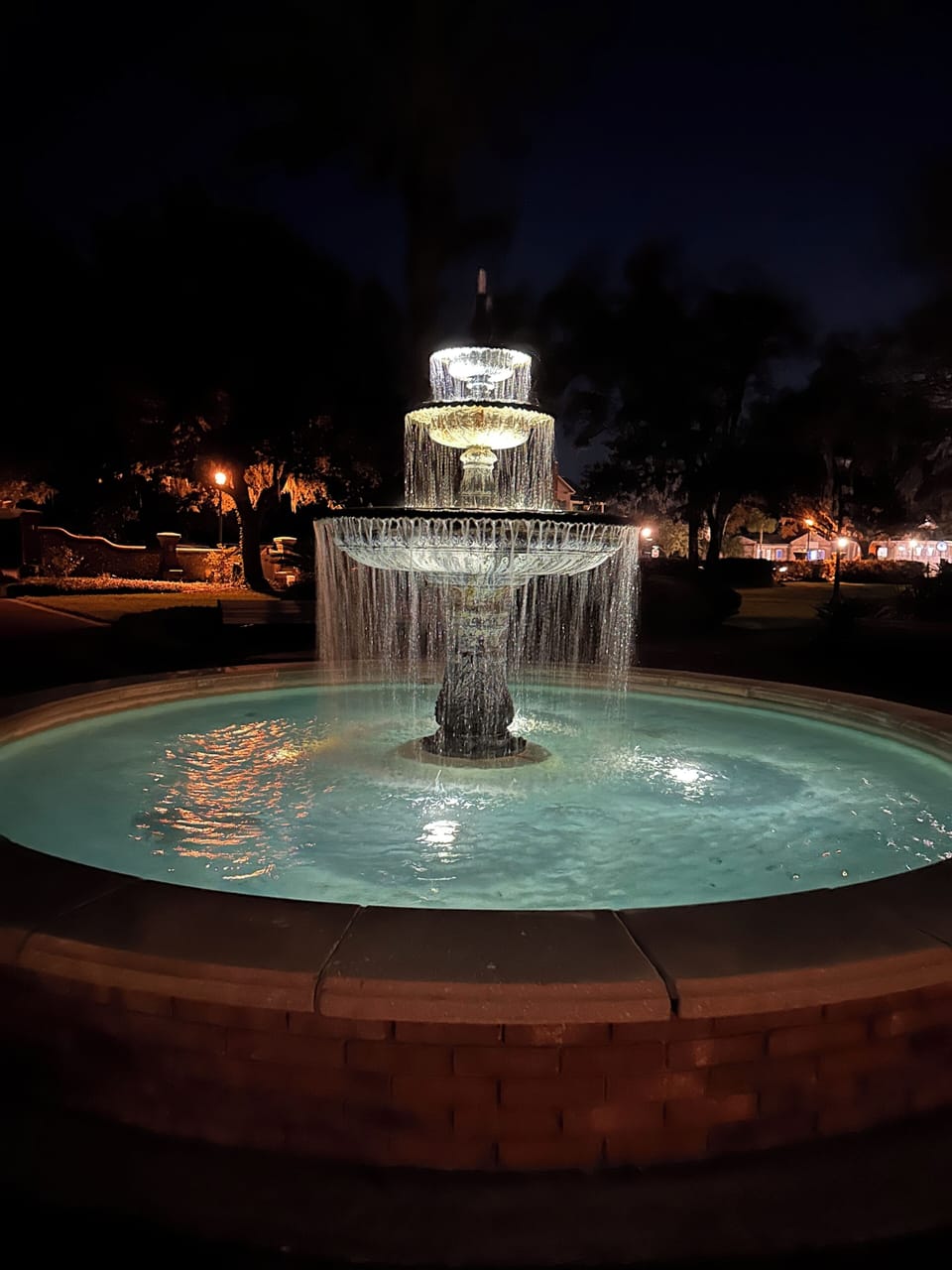 Fountain in Gilman Park 