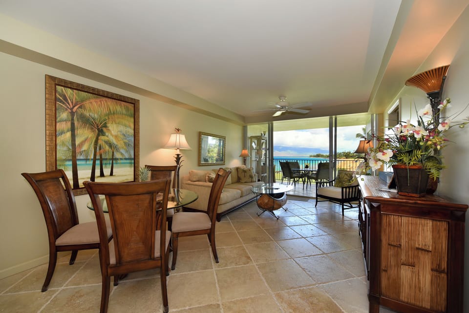Living area and lanai