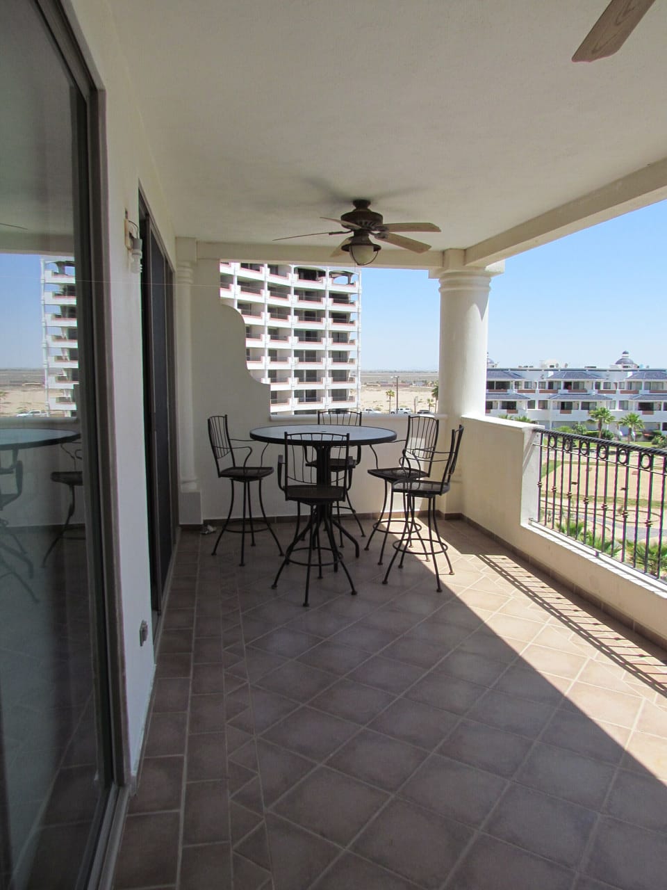 one patio table