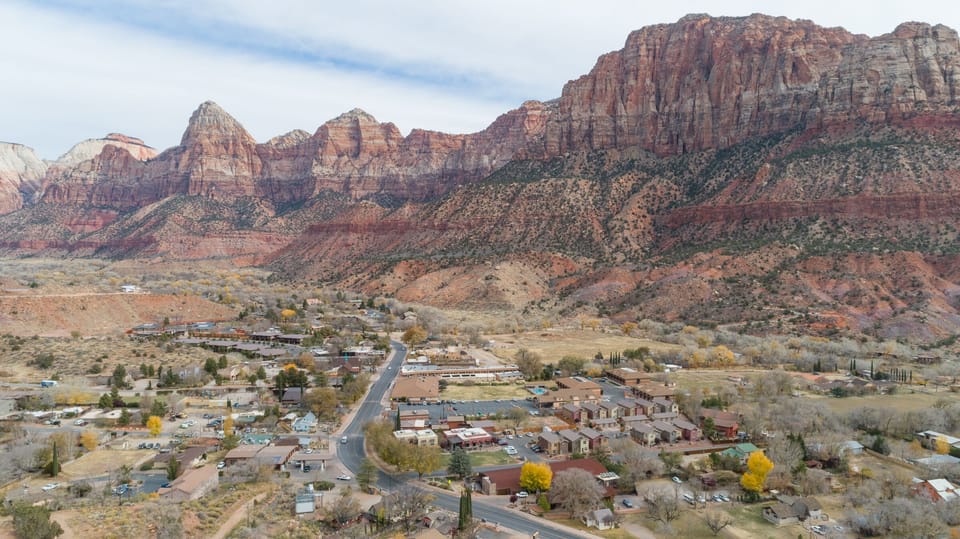 Springdale Townhomes is near the bend in the road
