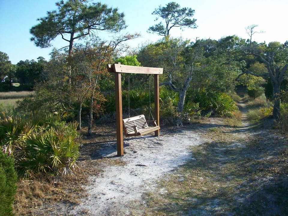 Swing off of the boardwalk near Coco's