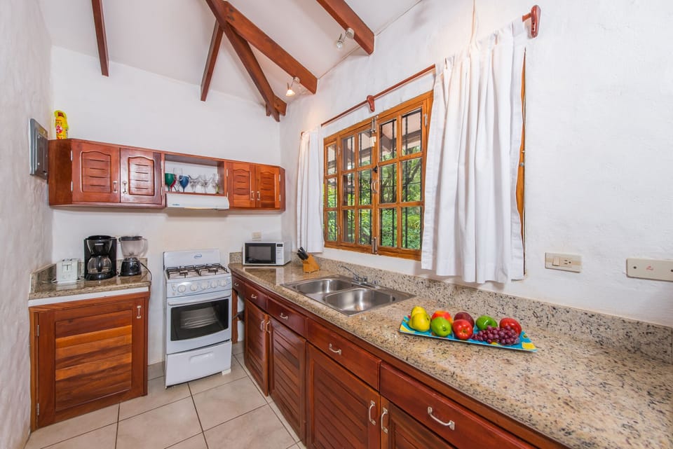 Plenty of cooking space, new stove / oven has replaced one in photo!