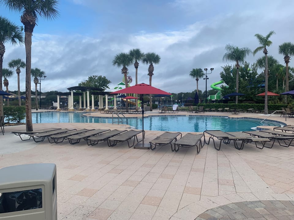Pool and deck
