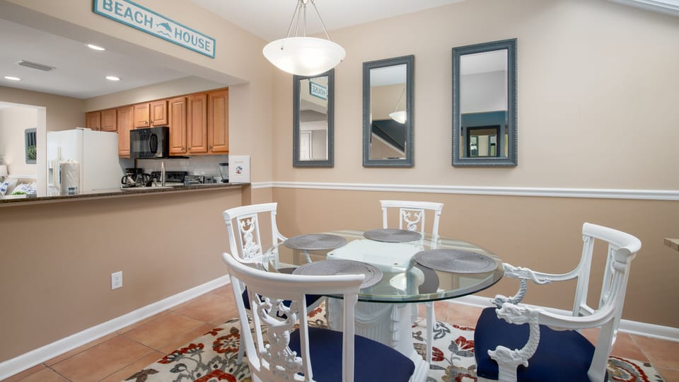 Dining Room with bar and 3 bar stools (not pictured)