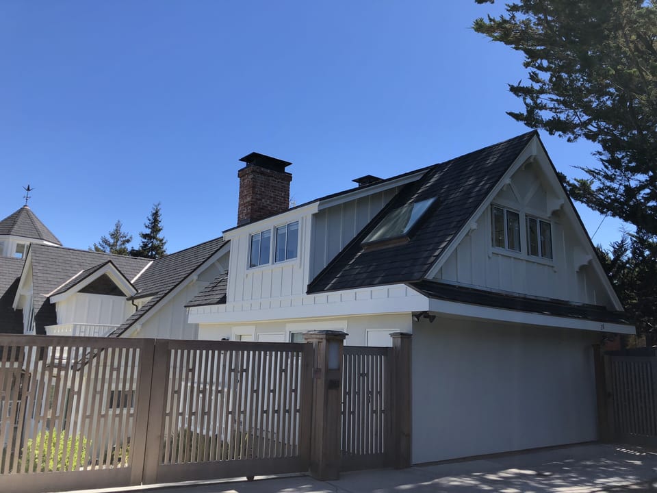 View of guest house from street