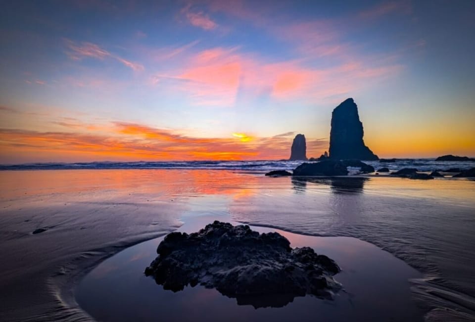 Beautiful sunsets and star gazing year-round! This was taken in January 2025