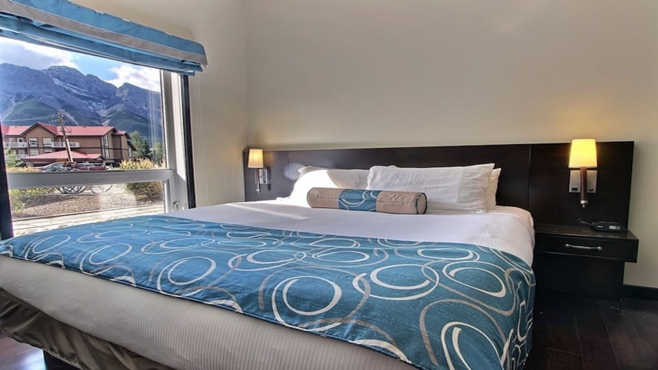 Comfy king size bed 