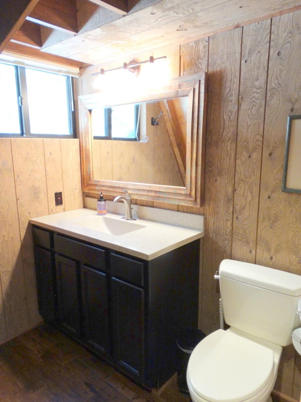 Another view of the spacious first floor bathroom.