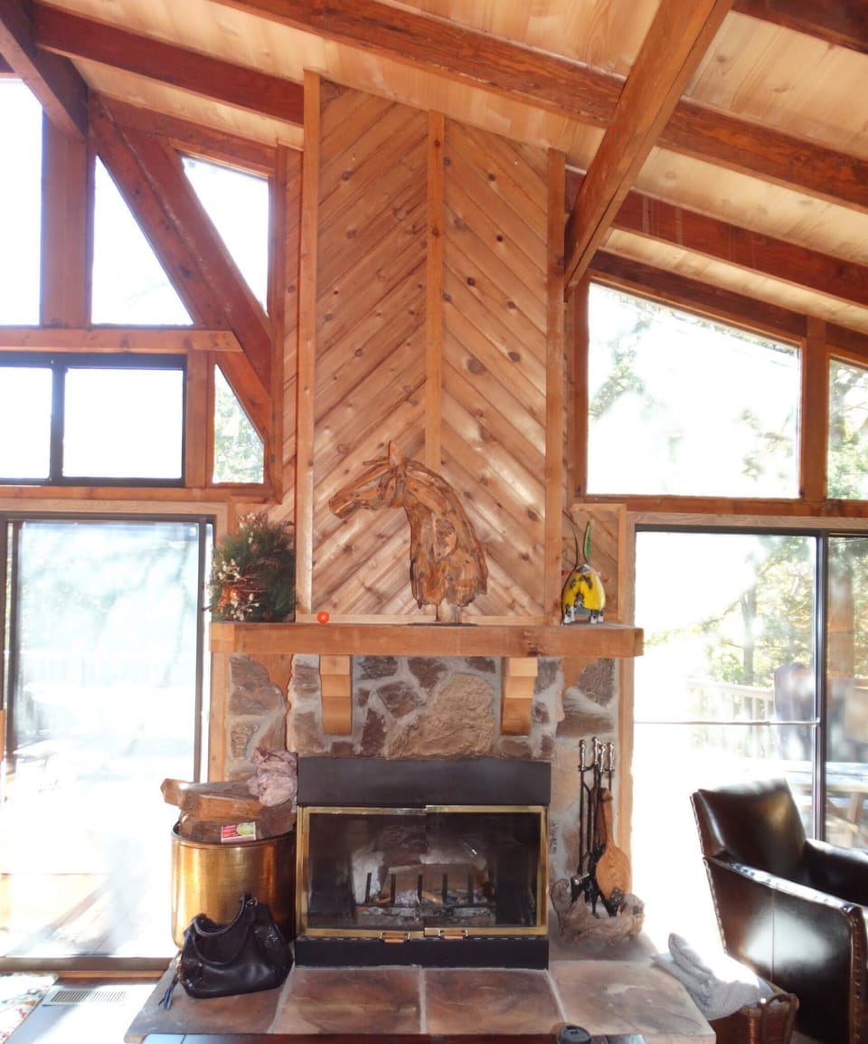 Cozy up by the fire!