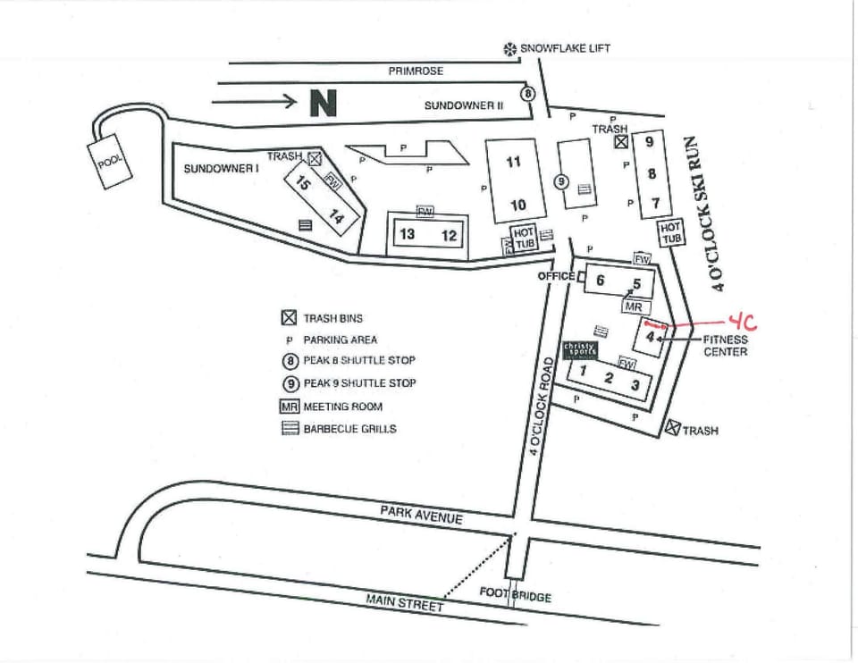 Pine Ridge Map