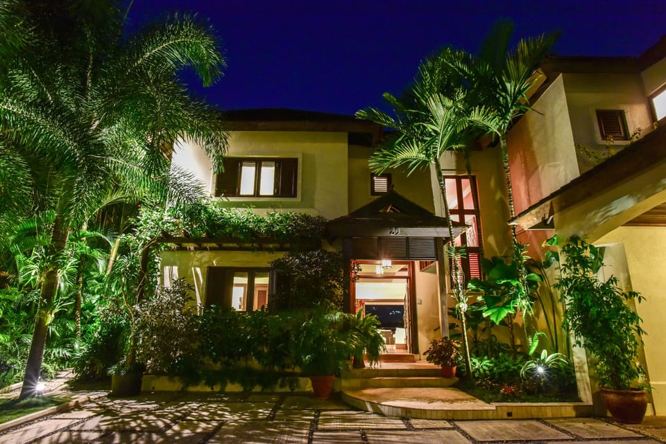 Villa entrance