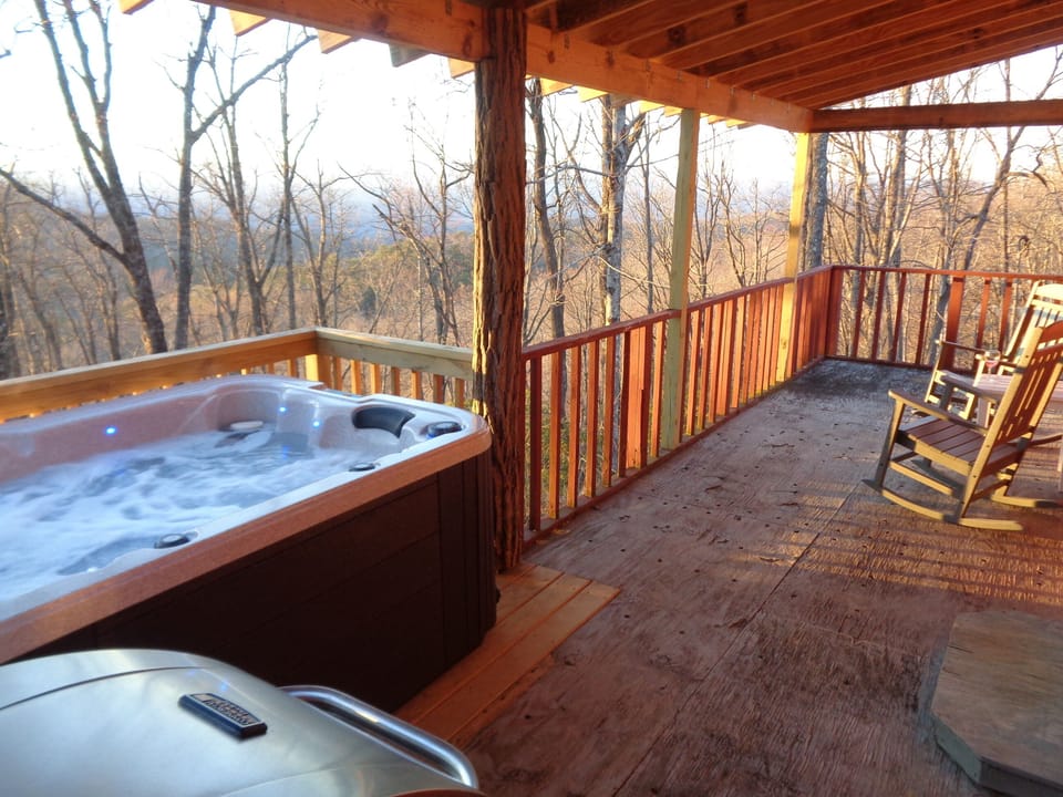 Hot Tub at sunset?