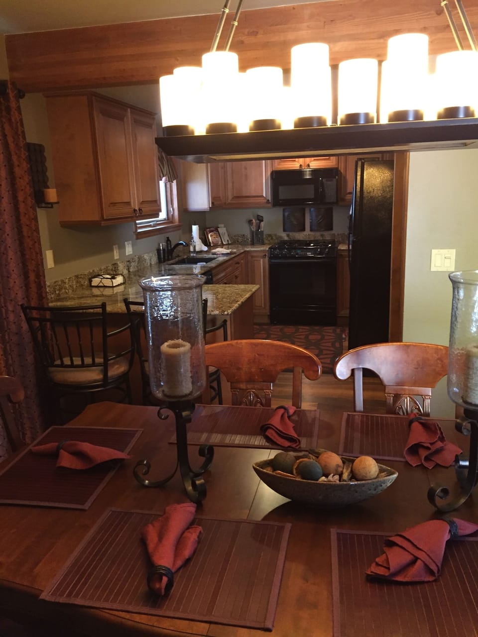 Dining Area and Kitchen