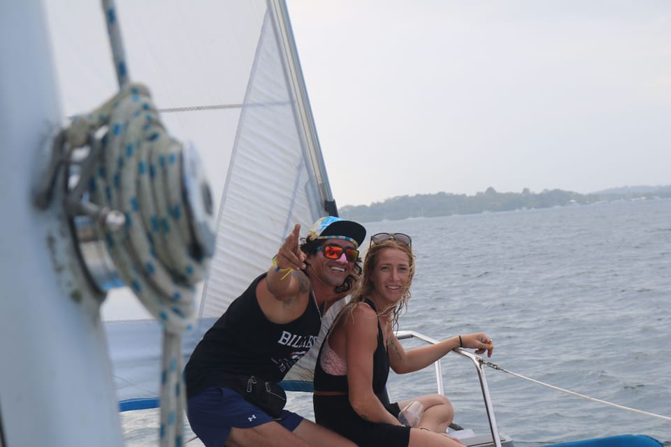 Captain John and Julie. We would love to share our passion for sailing with you.