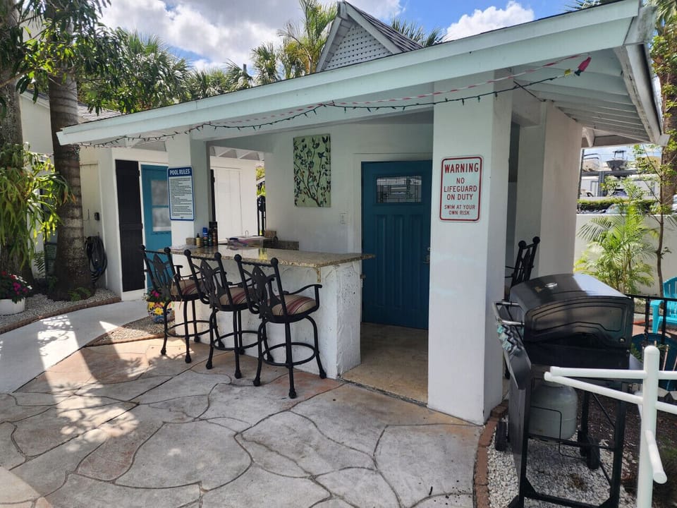 Pool Bathroom, Bar, and Grill