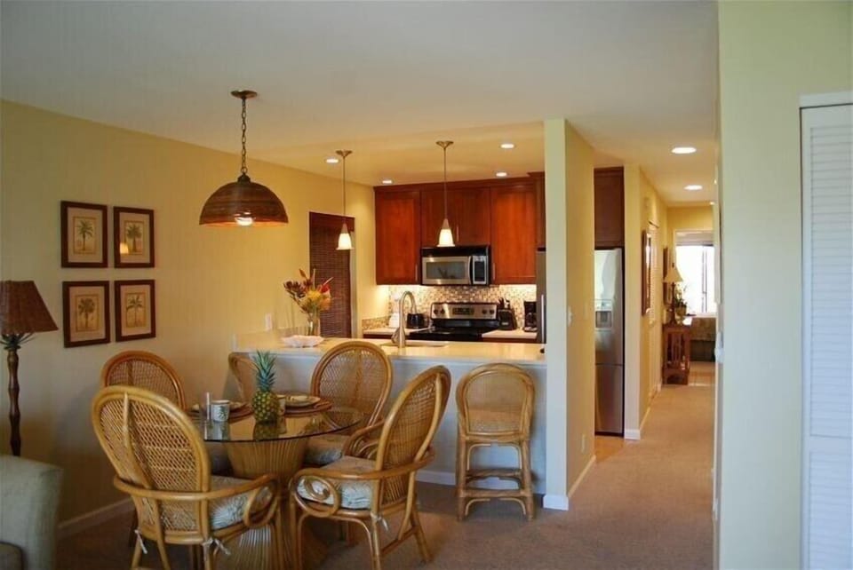 This condo is roomy and spacious