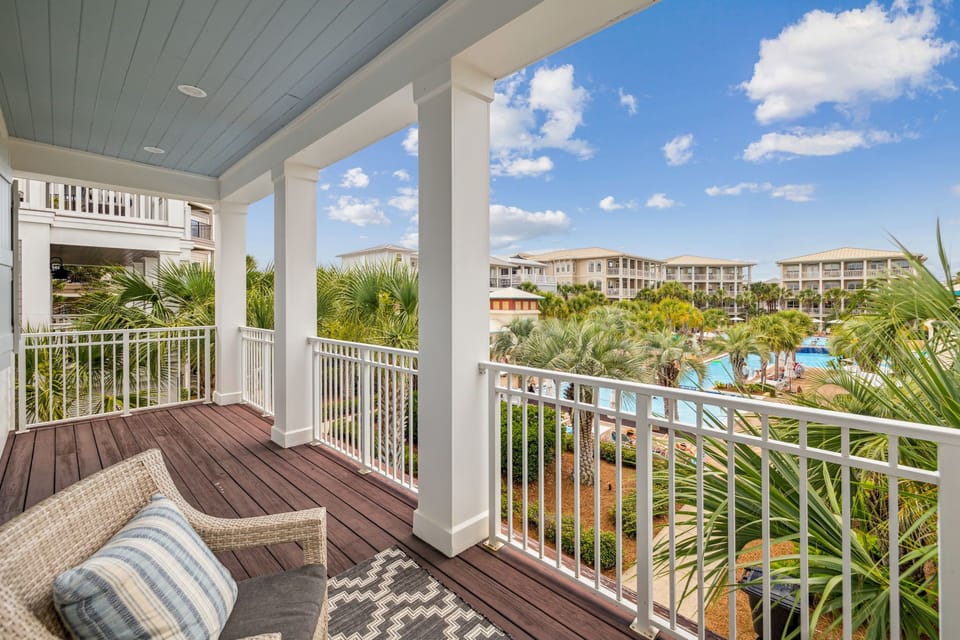 Relax & Take in the Lagoon Pool Views!