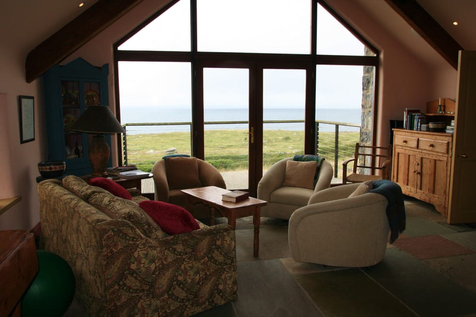 Seating at ocean end of Great Room