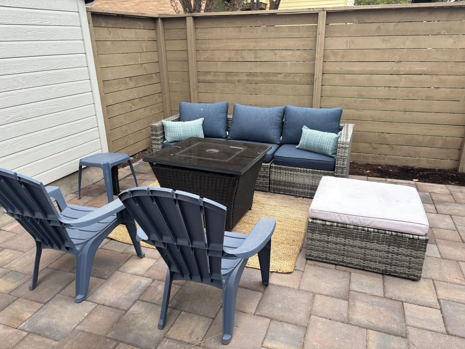 Backyard: Fully fenced yard—a safe and private haven for your pets and kids.