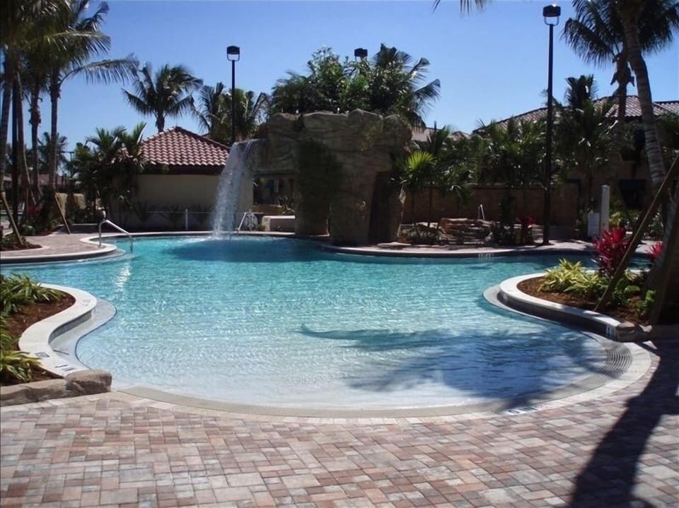 The beautiful Main Pool and Waterfall