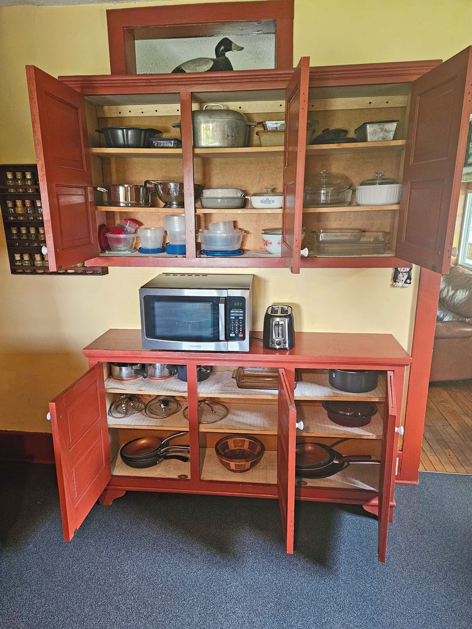 Super stocked kitchen