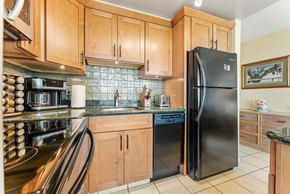 Black appliances