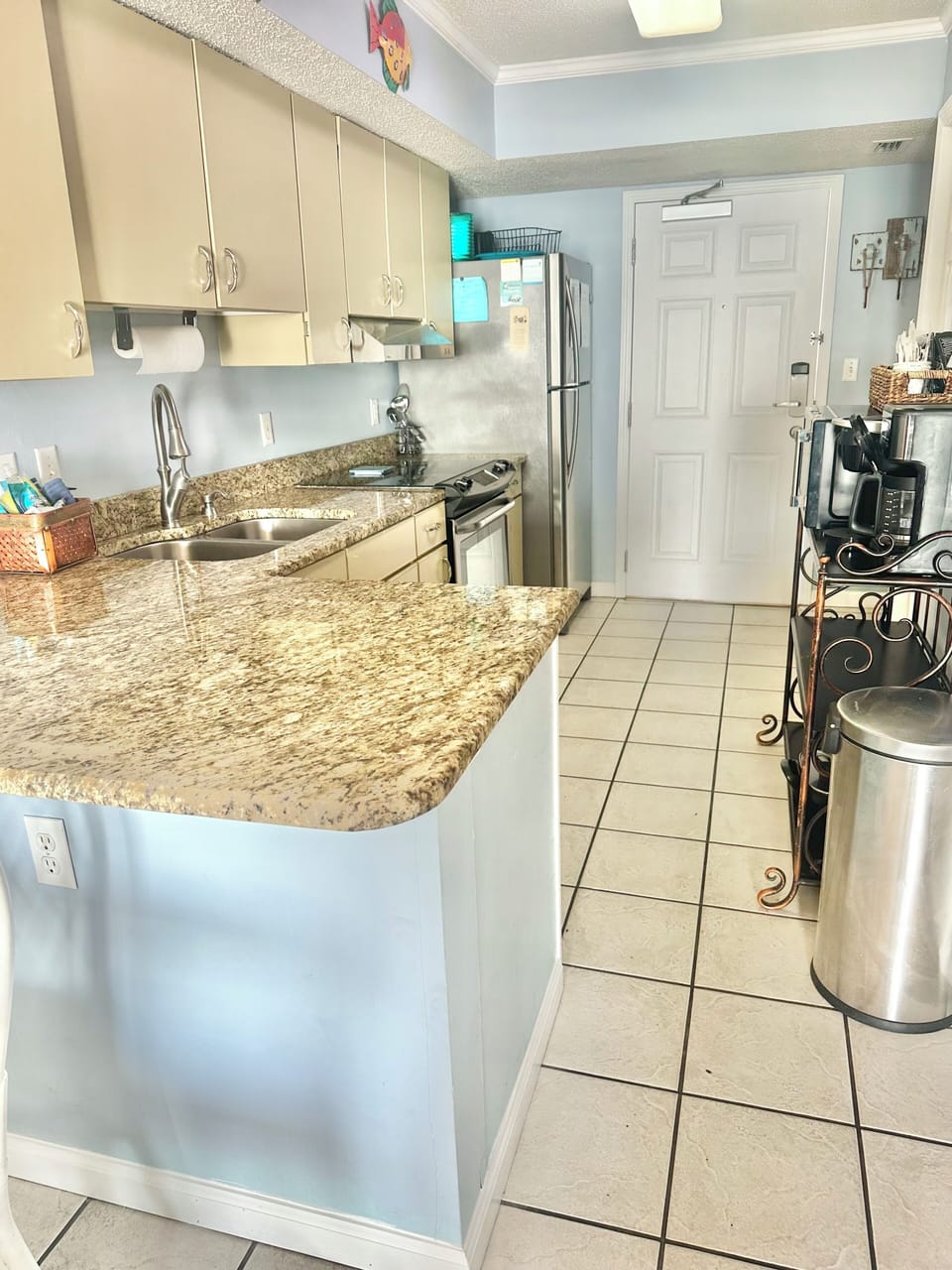 Stocked kitchen