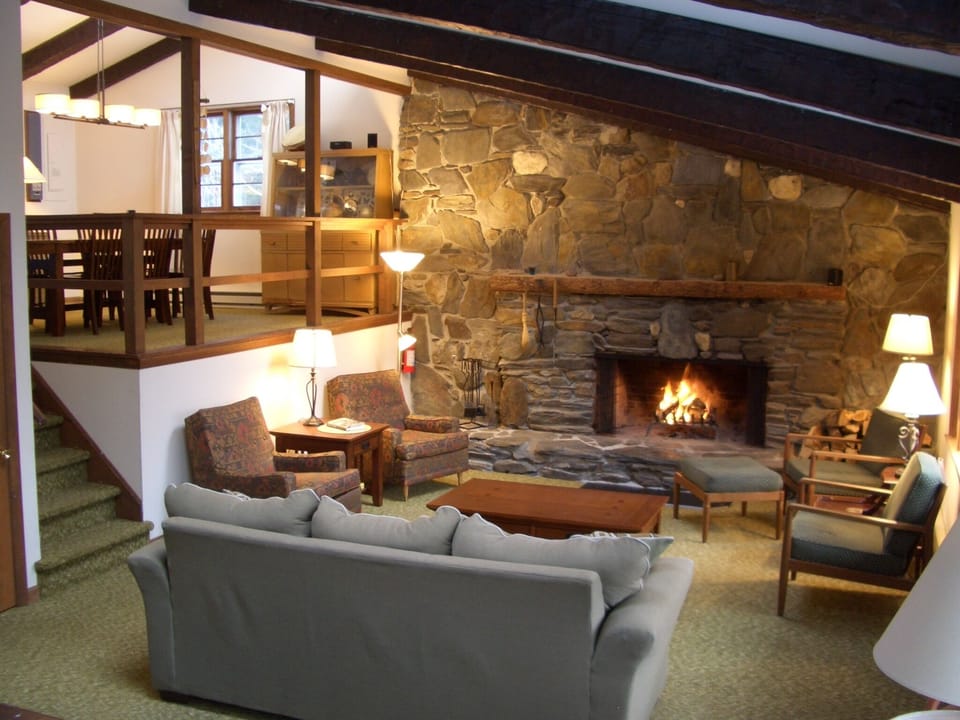 Here's the main living area - dining is up on the left