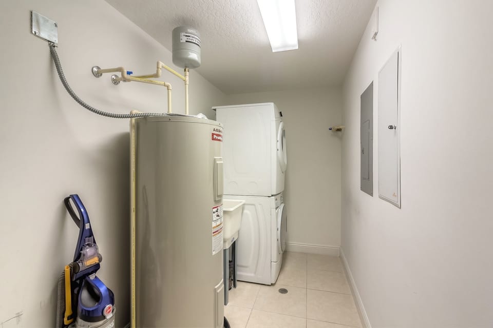 Laundry room (washer and dryer) Soap Provided