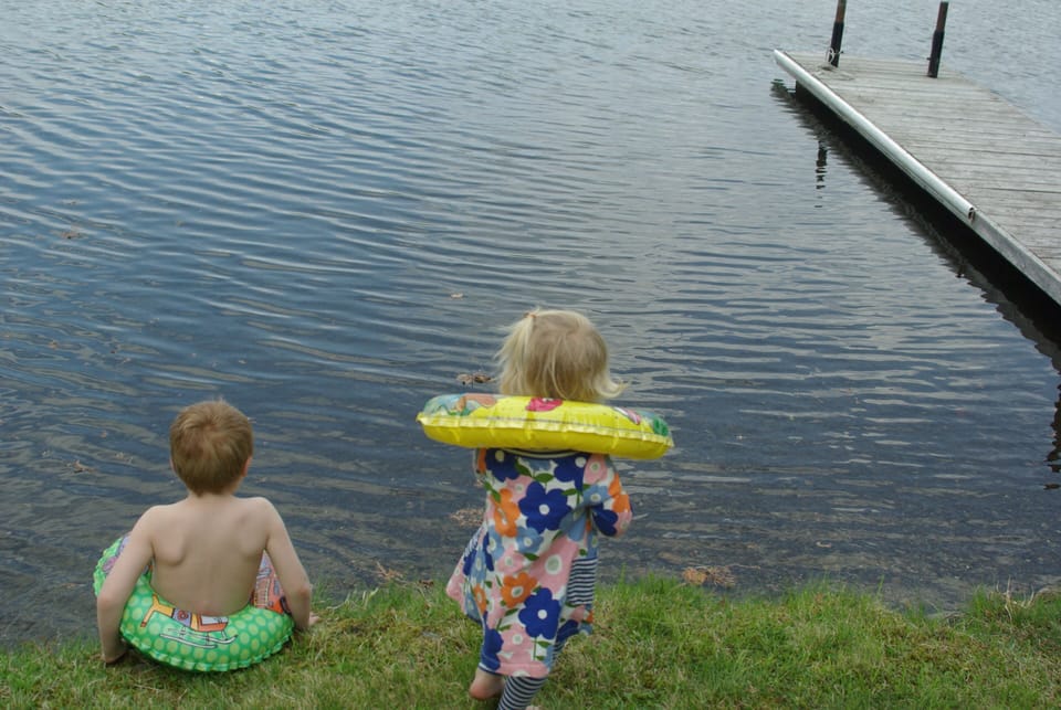Kid friendly water depths