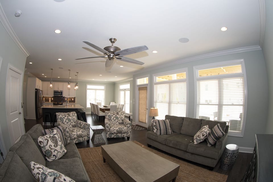 Open floor plan