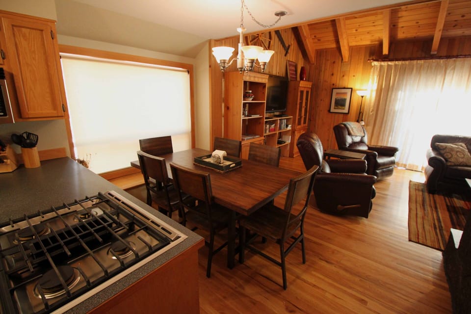 Kitchen to dining and living room