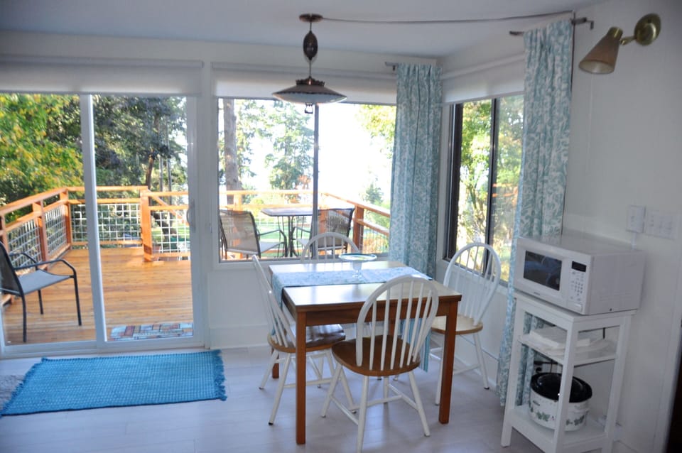 Dining area. Bamboo floors throughout.