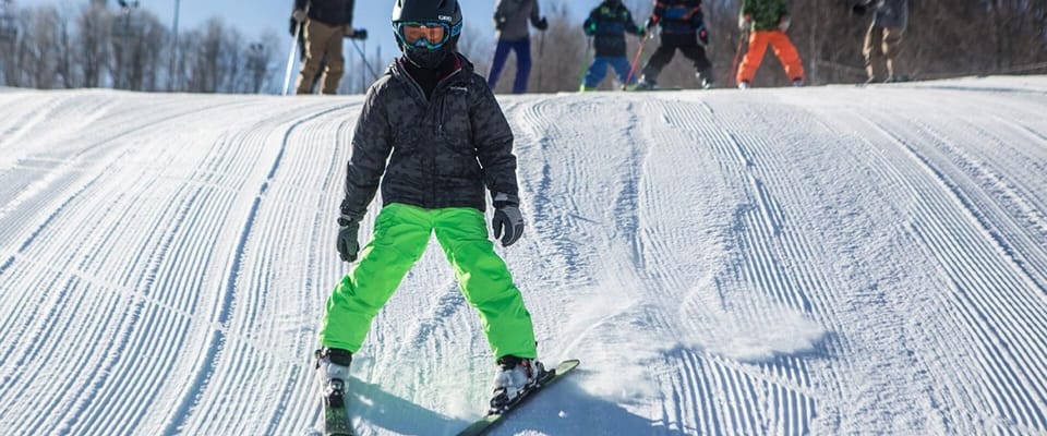 Skiing at Pisgah and Whiteface Mountain