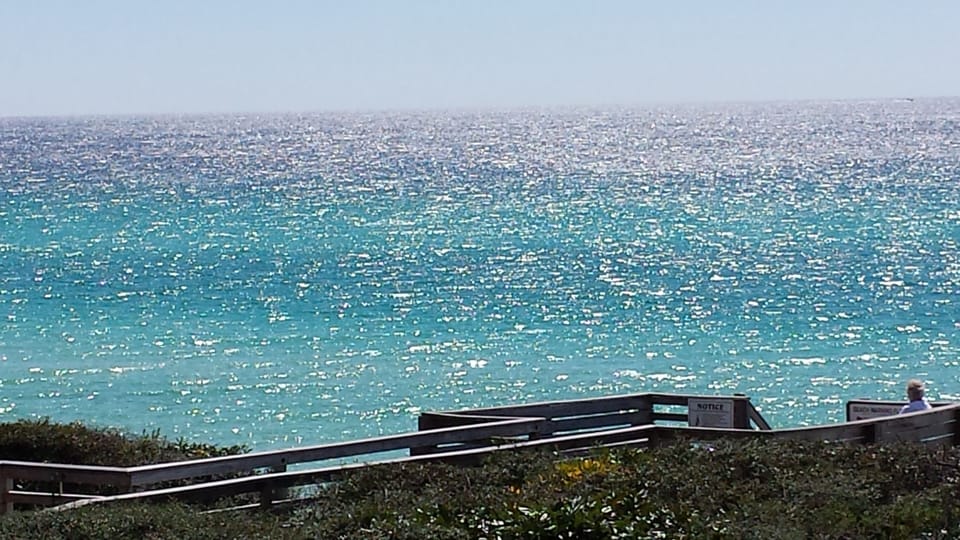 THE WALKOVER FROM THE POOL TO THE BEACH