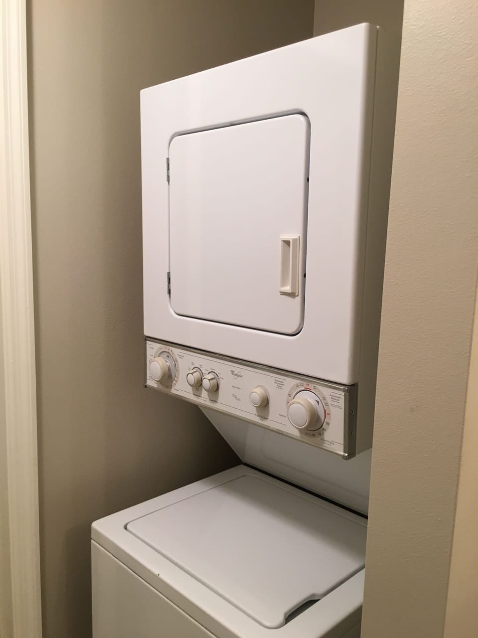 Skip the laundromat and utilize out in unit washer and dryer!
