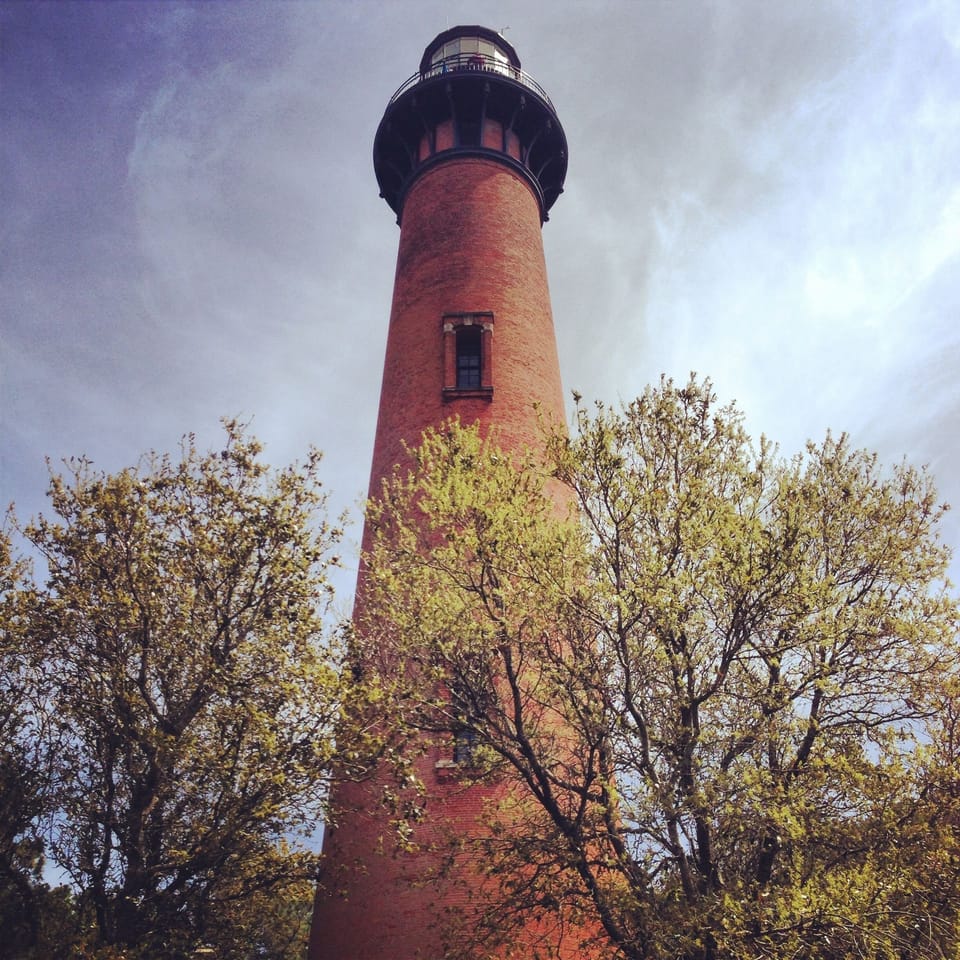 just 25 miles to the North. The Currituck Light Light house is a great day trip!