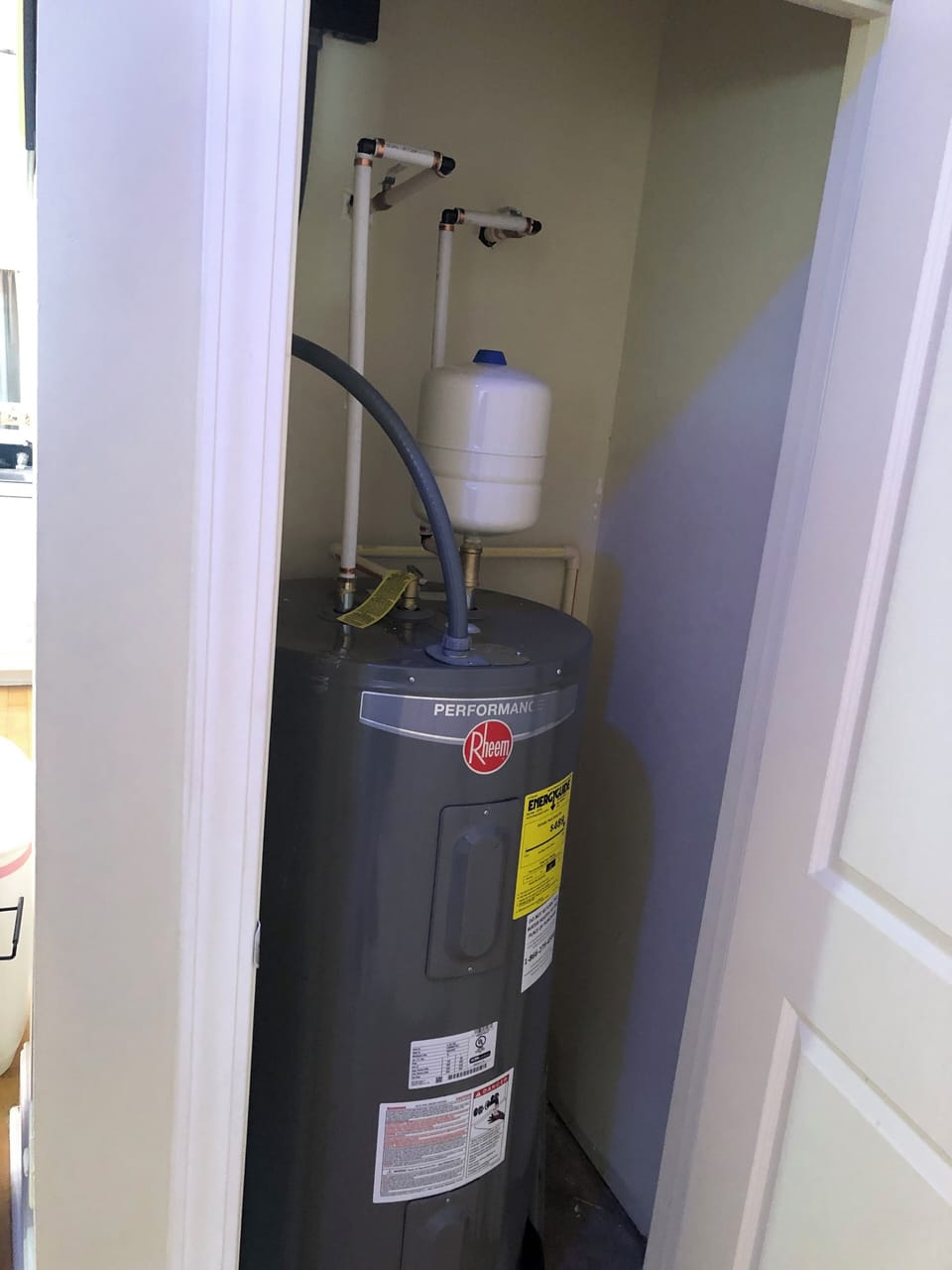 New water heater in 2025