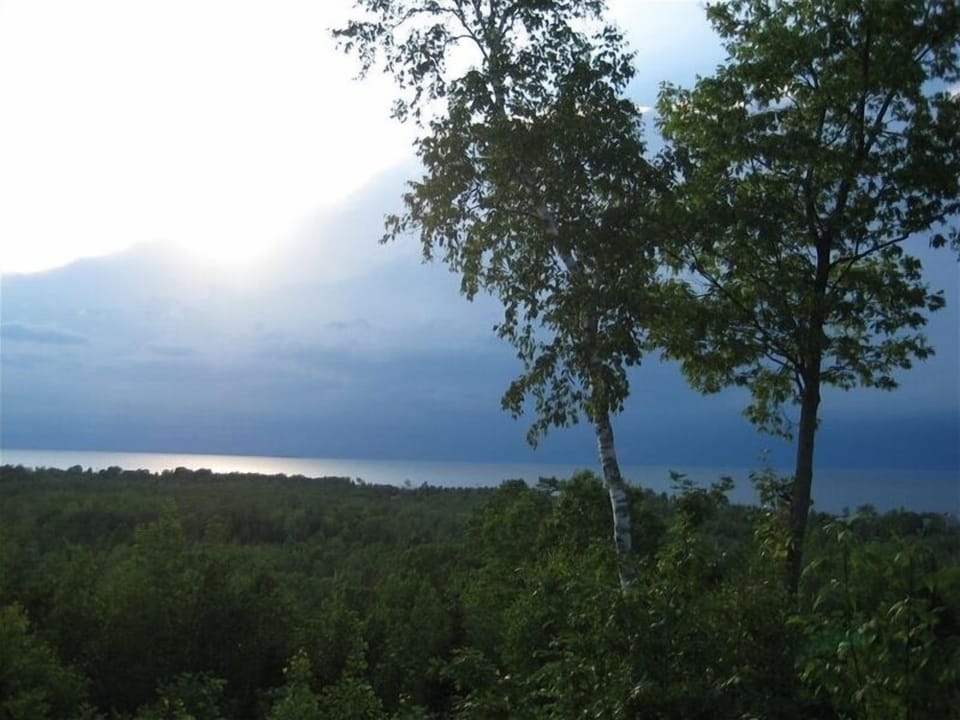 It's fun to watch the storms roll in from the west!