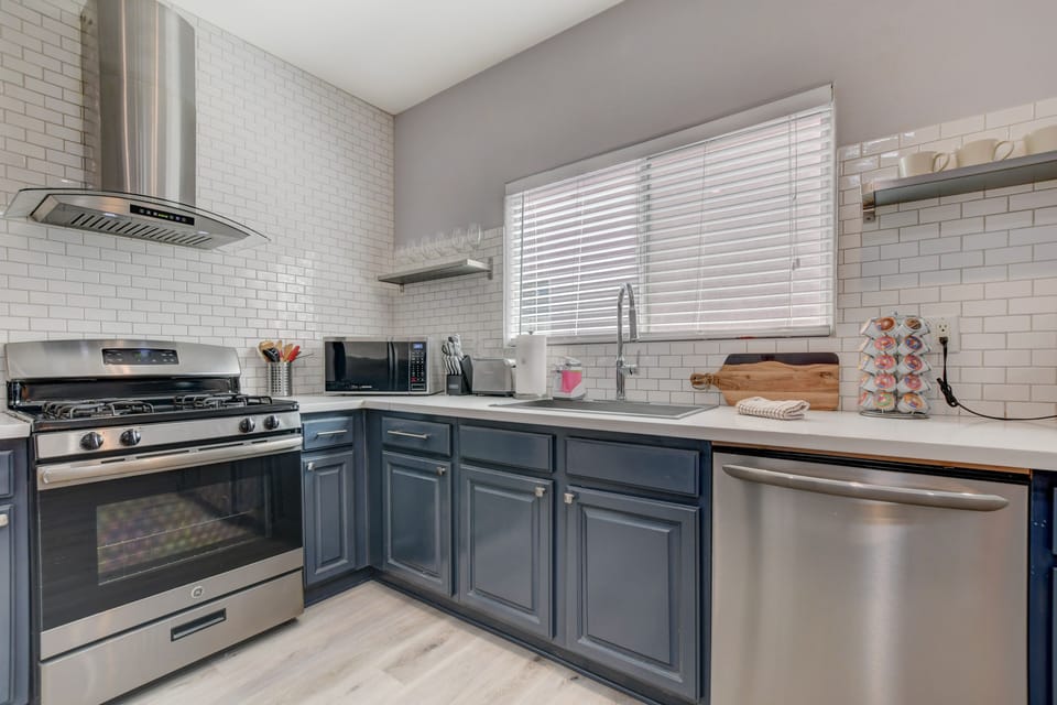 Fully equipped kitchen