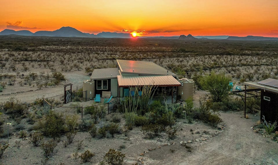 Sunset at Javelina Hideout