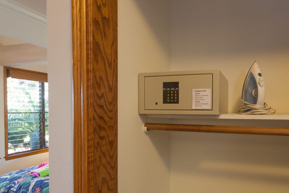 Keep your items safe and secure.  