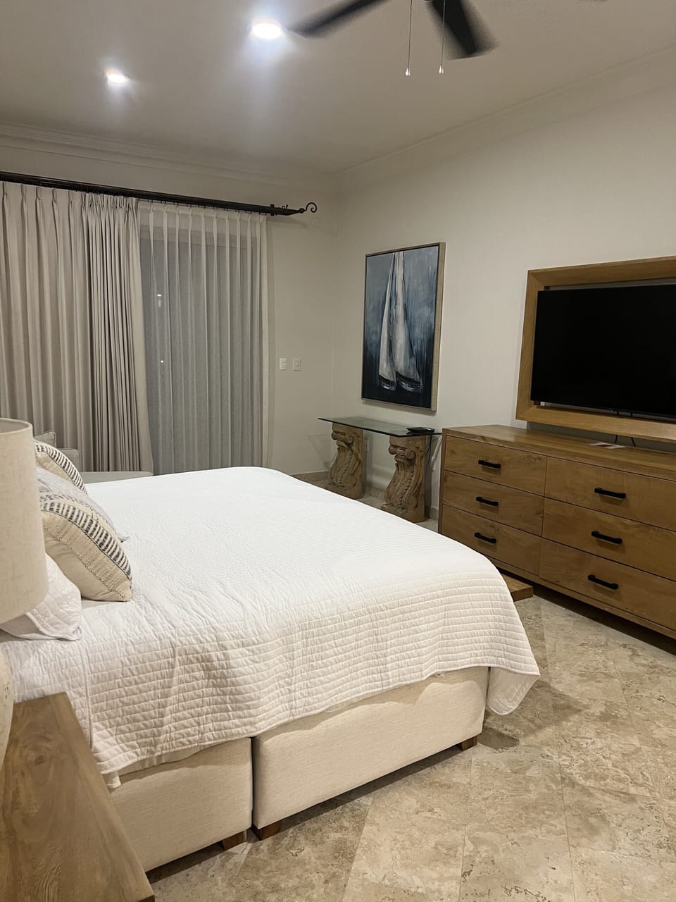 New furnishings and smart TV
